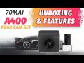 70mai Dash Cam A400 Dual Channel DashCam