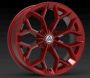 ADVANTEC Blaze Red  Alloy Wheels