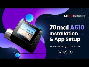 70mai A510 HDR 3K Dual DashCam