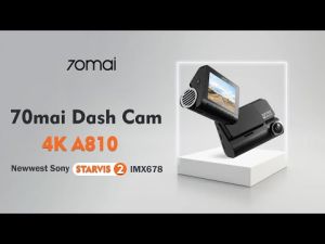 70mai A810 4K HDR Dual-Vision DashCam