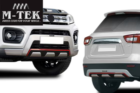 M-TEK Front and Rear Guard Brezza 2020 MK- 5912