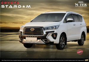 M-TEK INNOVA CRYSTA 2020-21 FRONT STARDOM Pearl White