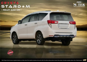 M-TEK INNOVA CRYSTA 2020-21 GT KIT (FRONT & REAR) MK-4938