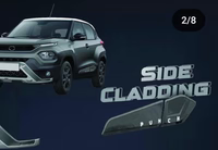 M-TEK TATA PUNCH DAYTONA GREY SIDE CLADDING