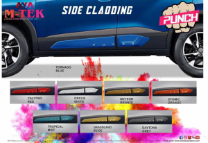 M-TEK TATA PUNCH GRASSLAND BIEGE BODY KIT