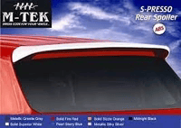 S-Presso M-TEK Rear Spoiler ABS Metallic Silky Silver MK-A020