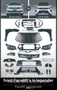 Toyota Front and Back Bumper